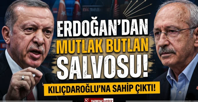 Erdoğan’dan mutlak butlan salvosu! Kılıçdaroğlu’na öyle bir sahip çıktı ki