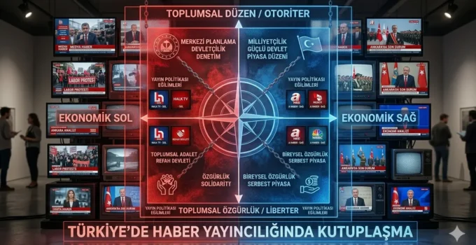 Türkiye'deki haber kanallarının siyasi yayın çizgileri ve tarafları.