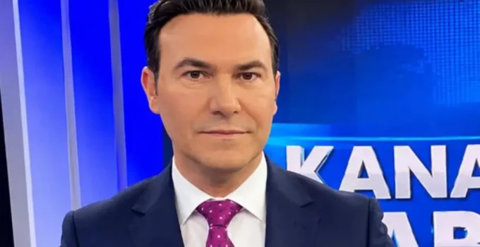 Kanal D Ana Haber'in yeni sunucusu Aytaç Can'ın kariyerini anlatan haber görseli.