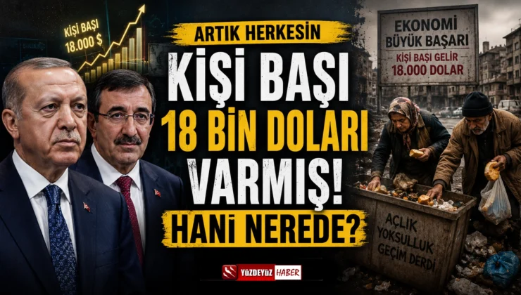 Cevdet Yılmaz: Artık Kişi Başı 18 bin dolar gelir var