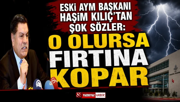 Mutlak butlan krizinde Haşim Kılıç’tan yargıya zehir zemberek sözler