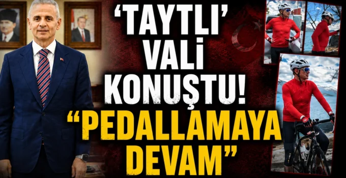 Bisiklet Kıyafeti Tartışılan Vali Konuştu! “Pedallamaya Devam Edeceğim”