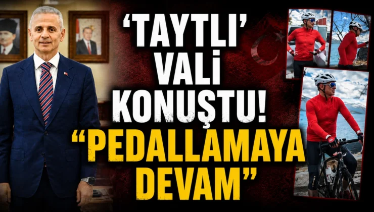 Bisiklet Kıyafeti Tartışılan Vali Konuştu! “Pedallamaya Devam Edeceğim”