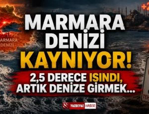 Marmara Denizi Kaynıyor! 2,5 Derece Isındı, Artık Denize Girmek…