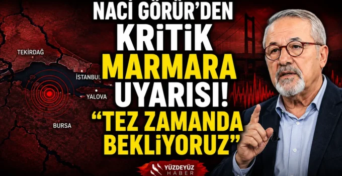 Naci Görür’den Kritik Marmara Uyarısı! “Tez Zamanda Bekliyoruz”