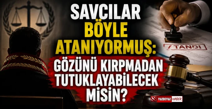 Savcılar böyle atanıyormuş: Gözünü Kırpmadan Tutuklayabilecek misin?