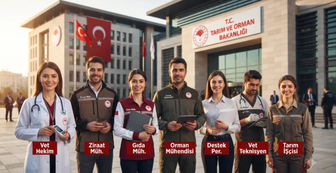 Tarım ve Orman Bakanlığı 1874 Personel Alımı Başlıyor! Hangi Kadrolara Alım Yapılacak?