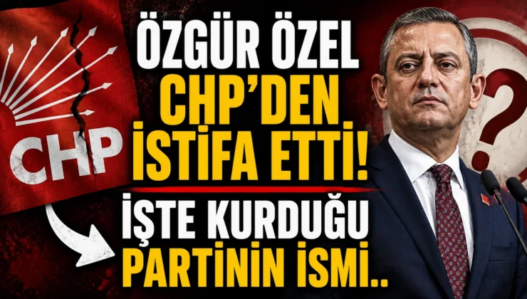 CHP’de Tarihi Ayrılık! Özgür Özel ve 91 Milletvekili…