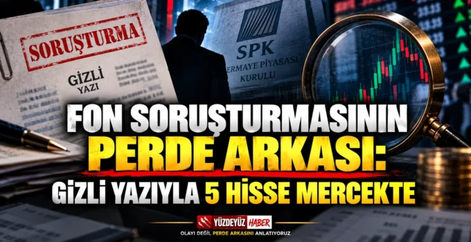 Fon Soruşturmasının Perde Arkası: Gizli Yazıyla 5 Hisse Mercekte